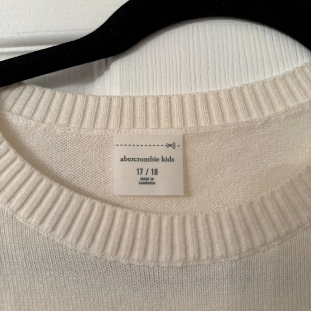 Abercrombie Kids Teddy Bear Bow Sweater